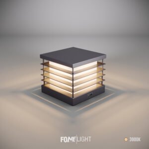 Postila Pillar Light Garden Wall Fence Post Lighting Aluminum Fixture
